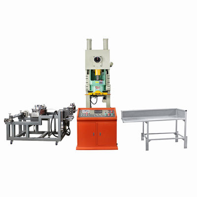 Elektrisch aangedreven semi-automatische aluminiumfoliecontainerpunchmachine voor kofferverpakkingen