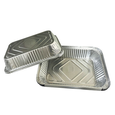 Voedsel Tin Foil Tray Aluminium Foil Takeaway Foil Container Catering Aluminium Containers