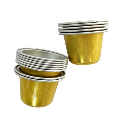 Op maat gemaakte, biologisch afbreekbare aluminiumfolieverpakkingen voor warmteverzegeling van lege koffiecapsules