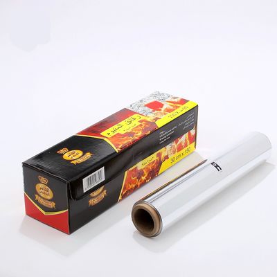 8011 Alloy Direct Standard Aluminium Foil Roll voor BBQ Paper Daily in aangepaste lengte