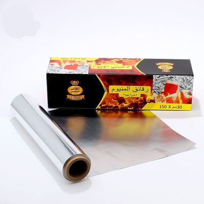 8011 Alloy Direct Standard Aluminium Foil Roll voor BBQ Paper Daily in aangepaste lengte