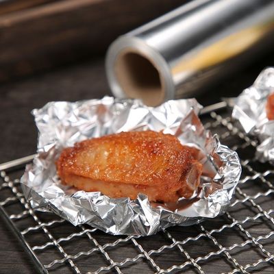 8011 Alloy Direct Standard Aluminium Foil Roll voor BBQ Paper Daily in aangepaste lengte