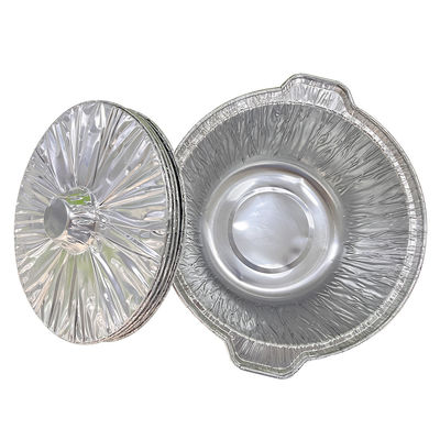 Hot Pot Aluminium Foil Baking Container met Pulp Moulding Process Type en Grootte