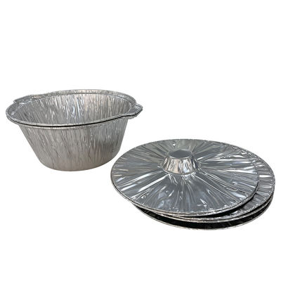 Hot Pot Aluminium Foil Baking Container met Pulp Moulding Process Type en Grootte