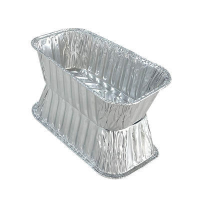 Rectangular Loaf Pan Cupcake Mould Aluminium Foil Cake Bakoven voor voedselcontainer
