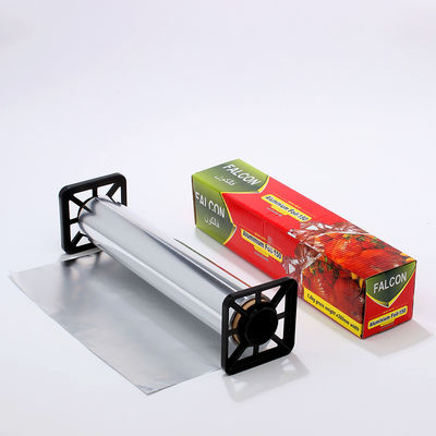 Gepersonaliseerde breedte voedselgraad huishoudelijke aluminiumfolie rol voor bak- en barbecue behoeften