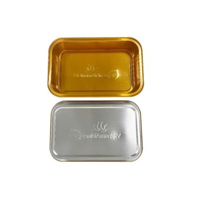 Aluminiumfolie dessert cup cake container voor veilige en hygiënische opslag van dessert
