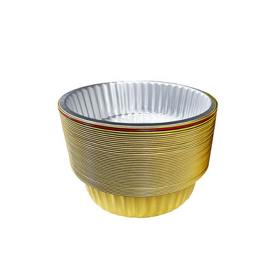 Golden Aluminium Take Out Foil Containers Ideaal voor voedselbezorging en take-out diensten