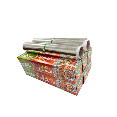 Keuken Huishoudelijke Voedselgraad Heavy Duty 8011 Aluminiumfolie Papier Op maat gemaakte Dikte