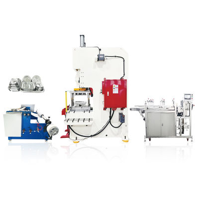 CNC-machine voor het maken van aluminiumfoliecontainers