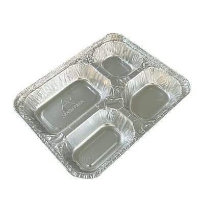 Golden Advantageous 4 compartimenten wegwerppakket voor eten
