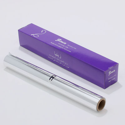 Gepersonaliseerde lengte zilver zachte makkelijke vorm voedselgraad bakpapier Huishoudelijk aluminiumfolie rollen
