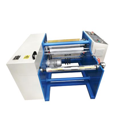 Halfautomatische 2 Spindels Huishoudelijke Aluminium Folie Roll Rewinding Machine op betaalbare prijs