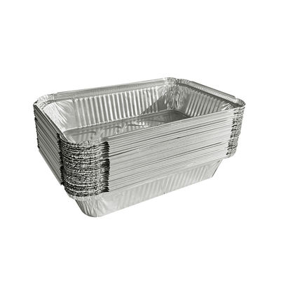 Afhaalgereedschap voor de lunch Inhoud van tafelgerei Pannen van aluminiumfolie voor BBQ-bak en voedselverpakkingen