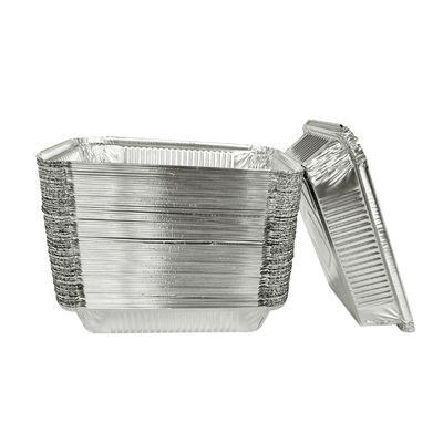 Afhaalgereedschap voor de lunch Inhoud van tafelgerei Pannen van aluminiumfolie voor BBQ-bak en voedselverpakkingen