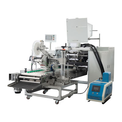 Gemakkelijk te bedienen 4 schachten Aluminium folie roll maken machine voor huishoudelijke keuken
