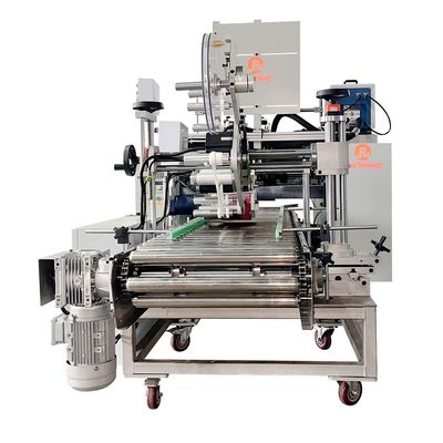 Volledig automatische folie snijmachine 4 spindels Aluminiumfolie-rewinder