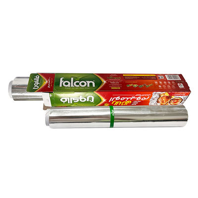 Zilveren aluminiumfolie rollen papier met aangepaste lengte aanpassing en gesmeerd oppervlak