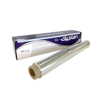 8011 Alloy wegwerpvoedselverpakkingen Aluminiumfolie Grote rol met aangepaste dikte