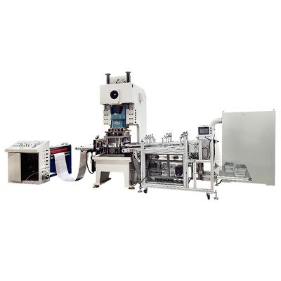 Automatische aluminiumfoliecontainer pers met max. materiaalbreedte van 750 mm OEM