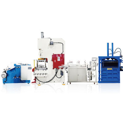 7.5KW hoofdmotor kracht Automatische aluminium folie container maken machine