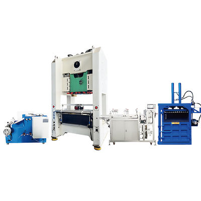 7.5KW hoofdmotor kracht Automatische aluminium folie container maken machine
