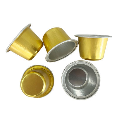Persoonlijke bestelling lege koffiecapsule voor Nespresso Coffee Aluminiumfolie wegwerpcapsules
