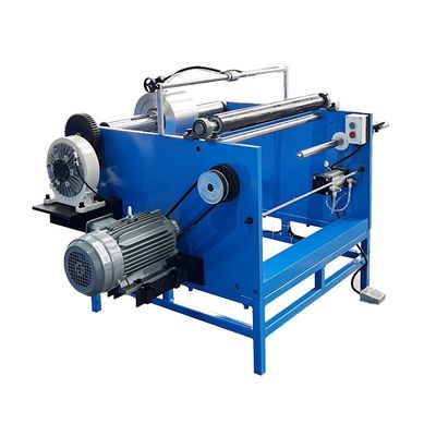 Handmatige snijmachine met een enkele as voor het terugspinnen van folie voor ruwe materiaal aluminium