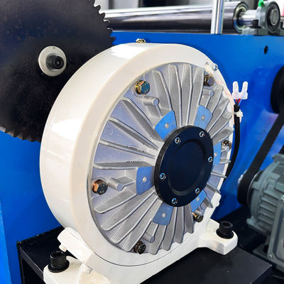 Huishoudelijke folie roll slitter rewinder machine handmatig aluminium folie papier Rewinding 1.5kw