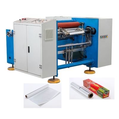 Elektrisch aangedreven semi-automatische aluminiumfolie film snijdmachine voor dunne materialen