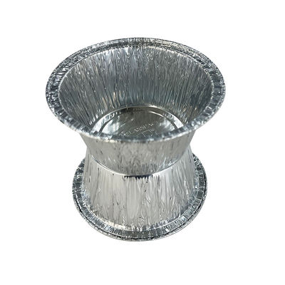 Voedselverpakkingsproces Pulpforming Round Aluminium Foil Bowl met plastic deksel
