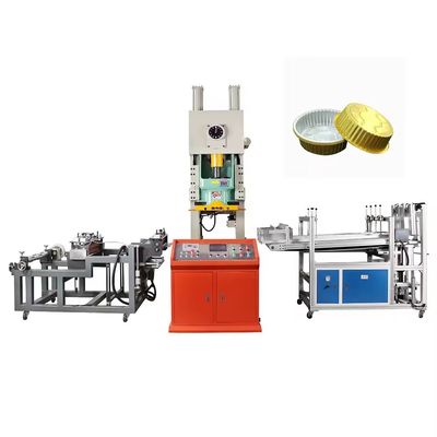 50-78 Slider Stroke Times Automatische aluminium folie container fabricage machine
