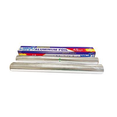 Gepersonaliseerde grootte Huishoudelijke horeca Aluminiumfolie rol voor barbecue bakken Zachte temperatuur