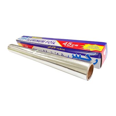 Gepersonaliseerde grootte Huishoudelijke horeca Aluminiumfolie rol voor barbecue bakken Zachte temperatuur