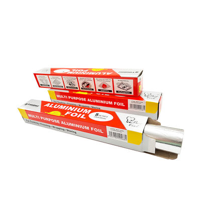 Gepersonaliseerd logo Aluminiumfolie papierrol voor zachte temperatuur huishoudelijke chocolade verpakking