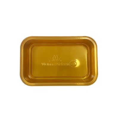Restaurant Takeout Rimpelvrije Aluminiumfolie Container bekleed Lunch Box Borden Schotel