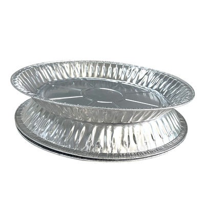Aluminium folie container tray perfect voor bakken en serveren van heerlijke zelfgemaakte pizza