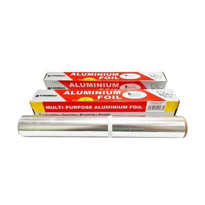 30 micron aluminiumfolie rollen papier 10m met gesmeerd oppervlak Voor voedselverpakkingen