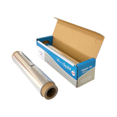 8011 Alloy Food Grade Household Aluminium Foil Paper Roll voor eenmalige verpakkingsrol