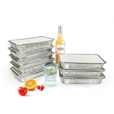 Eenmalige aluminiumfoliecontainers met speciale eigenschappen voor het bereiden van kerstmaaltijden voor de horeca