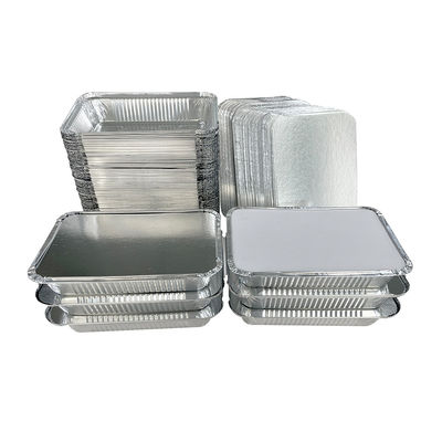 Een handige voedselverpakkingsoplossing Eenmalige aluminiumfolie doos voor BBQ-kippen