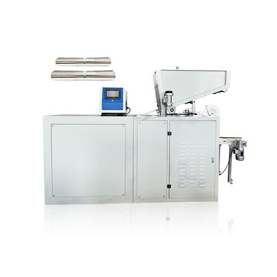 0.009-0.025 mm Materiaaldikte Elektrisch aangedreven aluminiumfolie slitter terugwinding machine