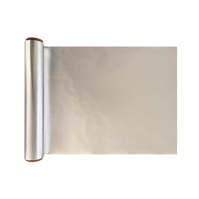 Gepersonaliseerd logo keuken zilver geborduurde aluminium folie rol met plaat cutter