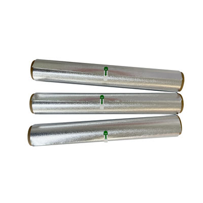 Gepersonaliseerd logo keuken zilver geborduurde aluminium folie rol met plaat cutter