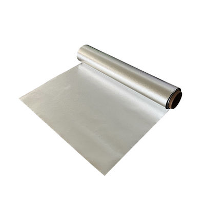 Gepersonaliseerd logo keuken zilver geborduurde aluminium folie rol met plaat cutter