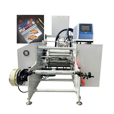 Automatische aluminiumfolie snijmachine voor bakpapierrol en PVC-plaatrol