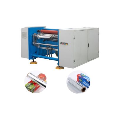 Verpakkingssoort Hoofdstuk Halfautomatische terugspoelmachine voor zware aluminiumfolie rollen