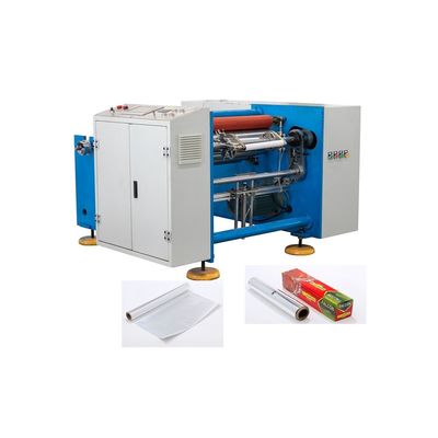 Verpakkingssoort Hoofdstuk Halfautomatische terugspoelmachine voor zware aluminiumfolie rollen