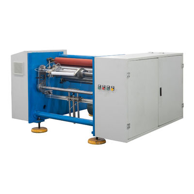 Huishoudelijke Aluminiumfolie rollen Rewinding Cutting Embossing Machine met 3KW Power en goed