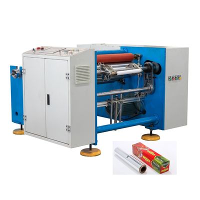 Semi-automatische machine voor het terugdraaien van aluminiumfolie met 20 mm afspinningscentrale slag